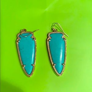 Kendra Scott turquoise earrings
